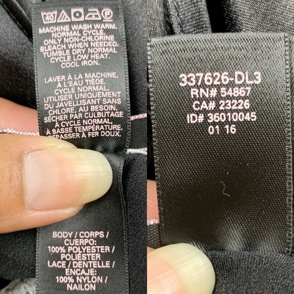 Victoria's Secret Black Lace Sleep Cami - Picture 5 of 8